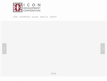 Tablet Screenshot of icondevelopmentcorp.com